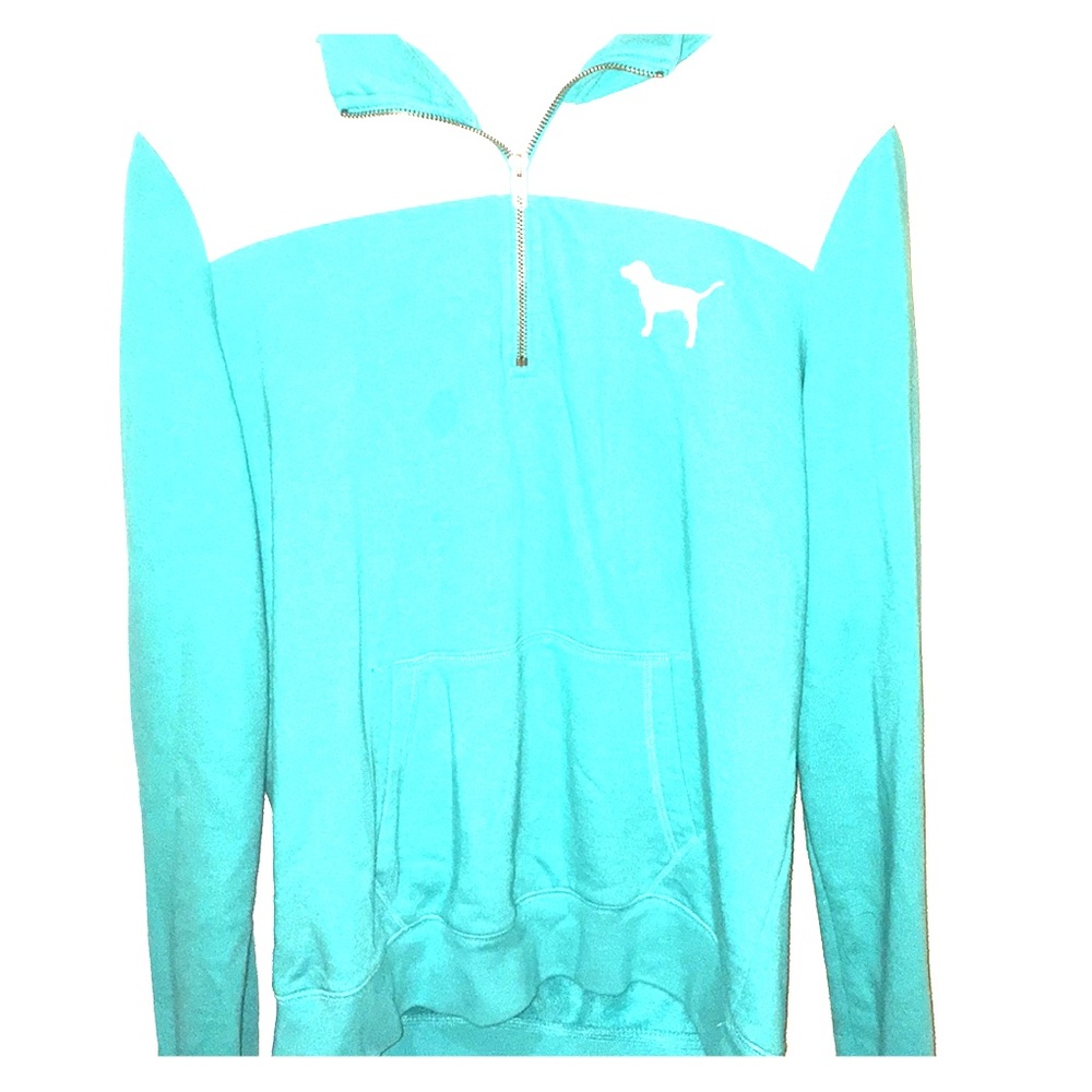 pink 1/4 zip